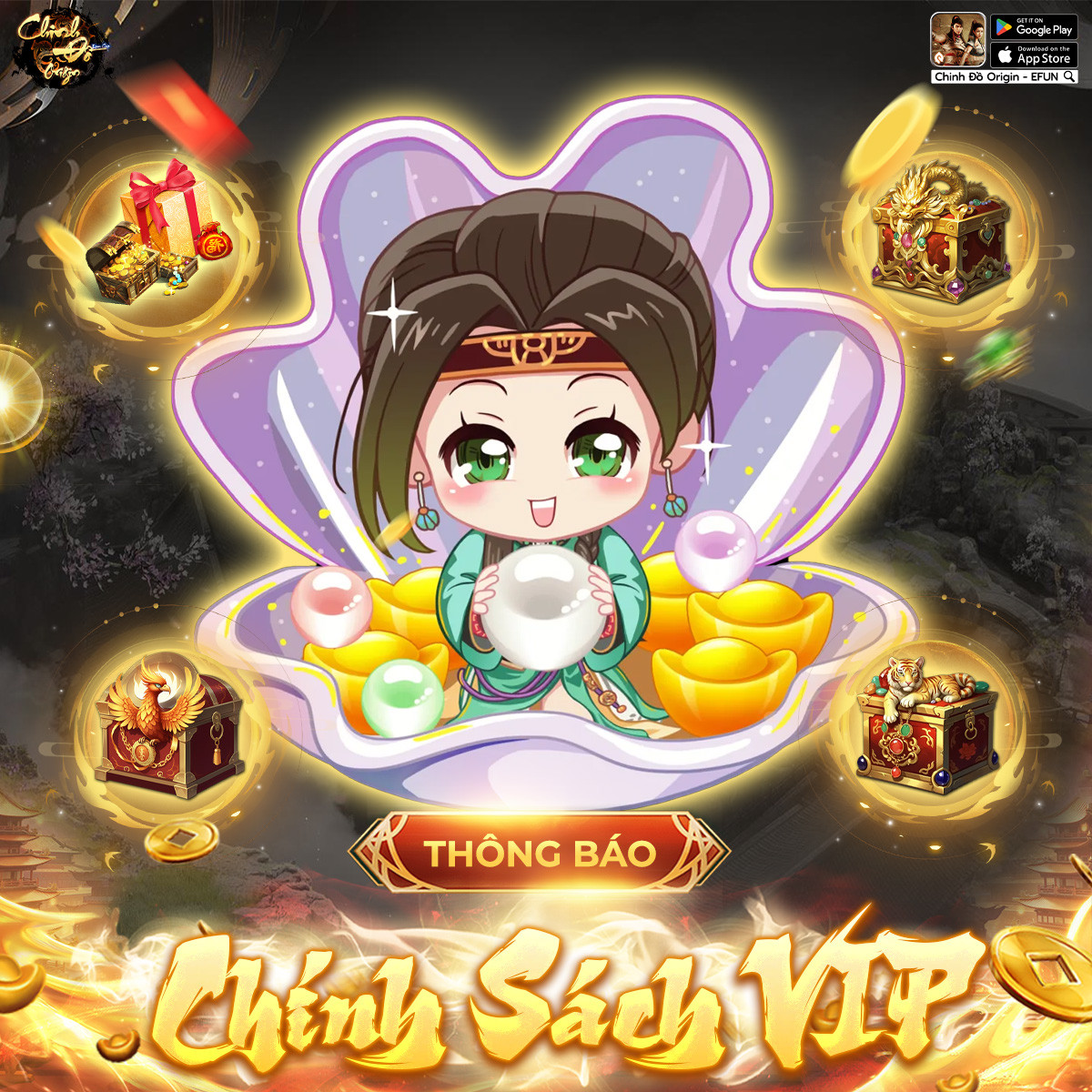 Chính Sách VIP Mới - Vinh Danh Vương Giả Chinh Đồ Origin👑