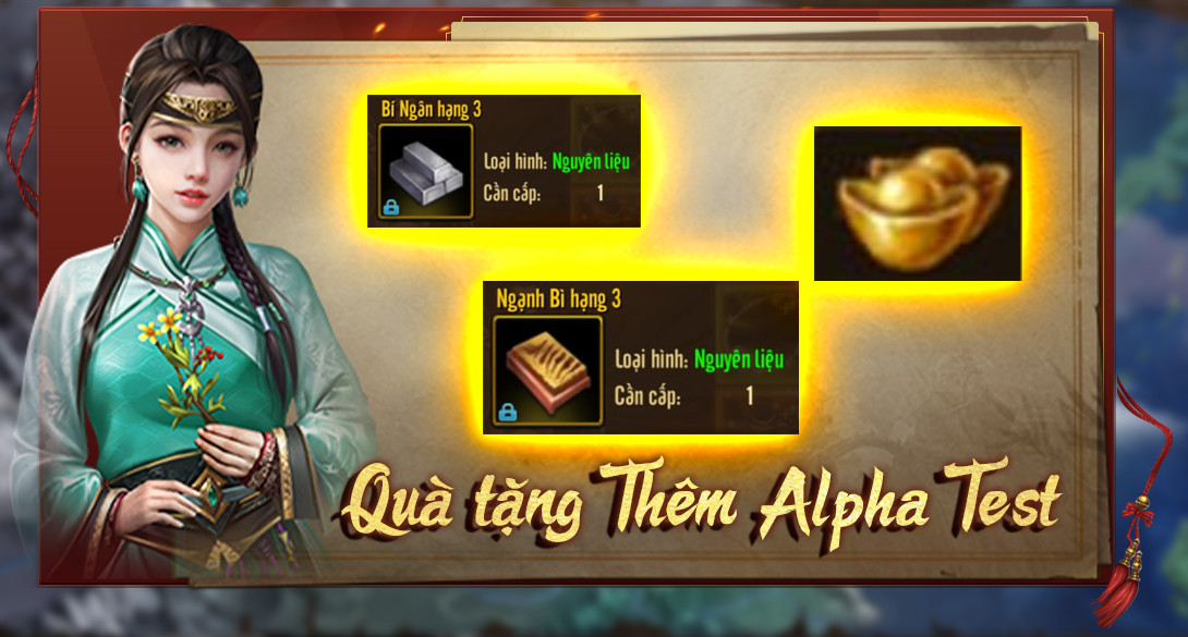 Tri ân người chơi máy chủ Alpha Test
